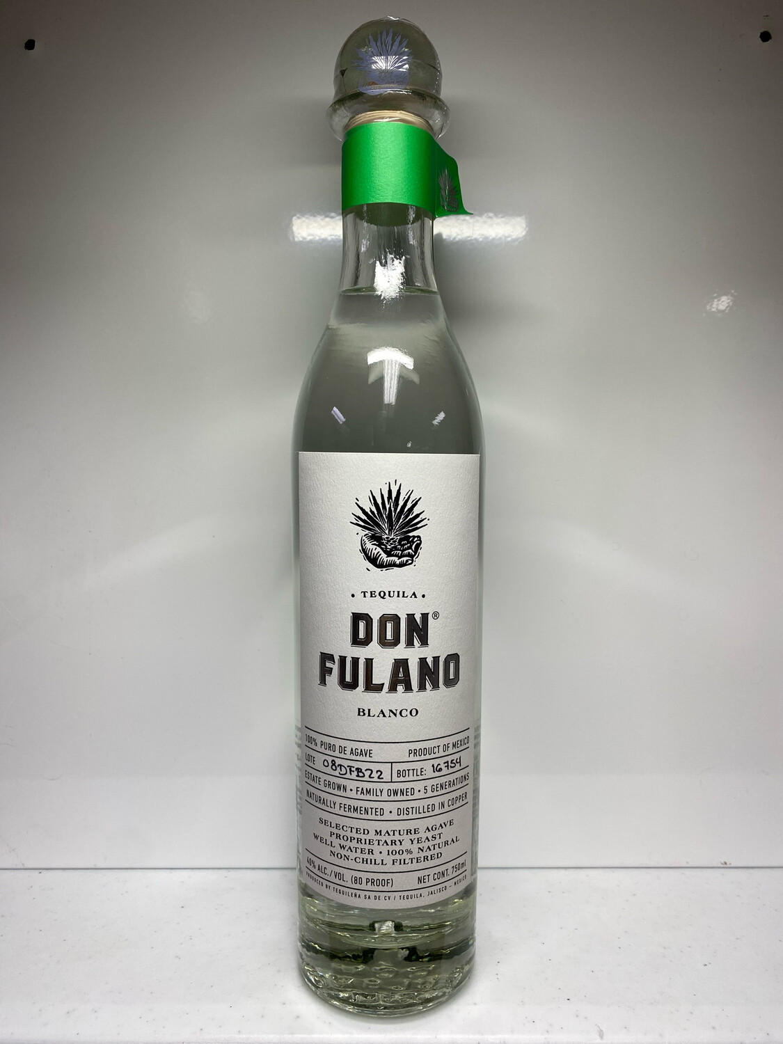 Don Fulano Tequila Blanco 750mL 