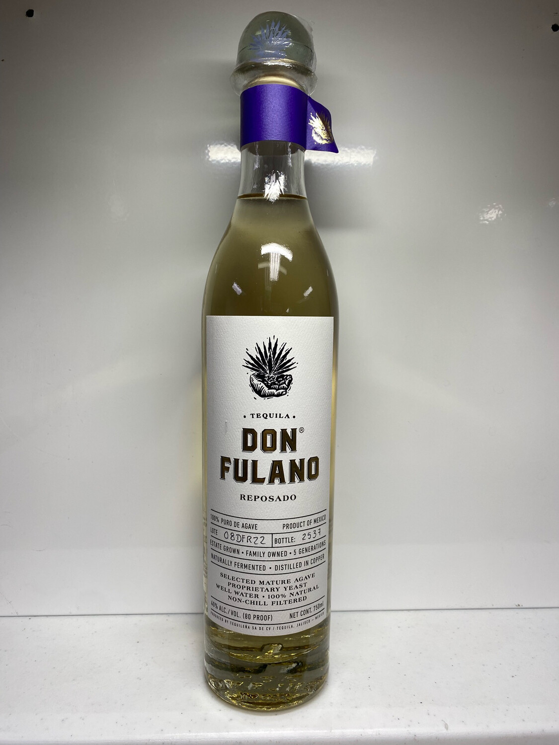 Don Fulano Tequila Reposado 750mL