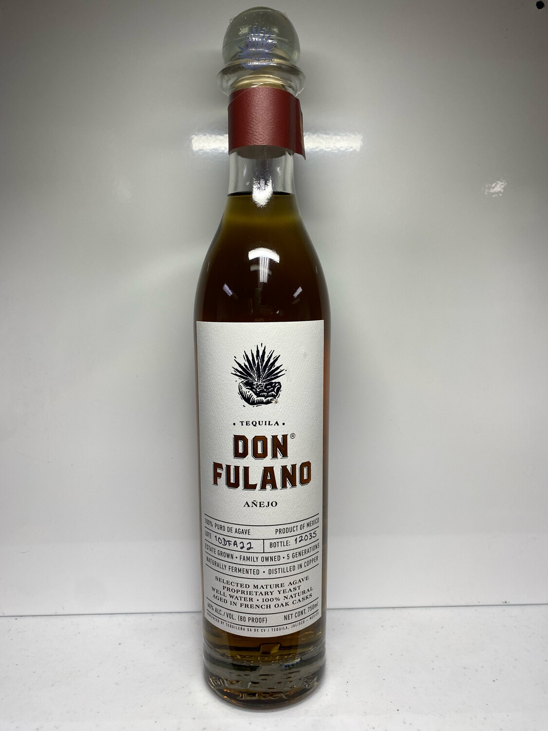 Don Fulano Tequila Añejo 750mL
