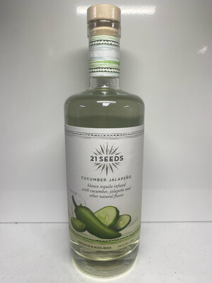 21 Seeds Cucumber Jalapeño Tequila Blanco 750mL