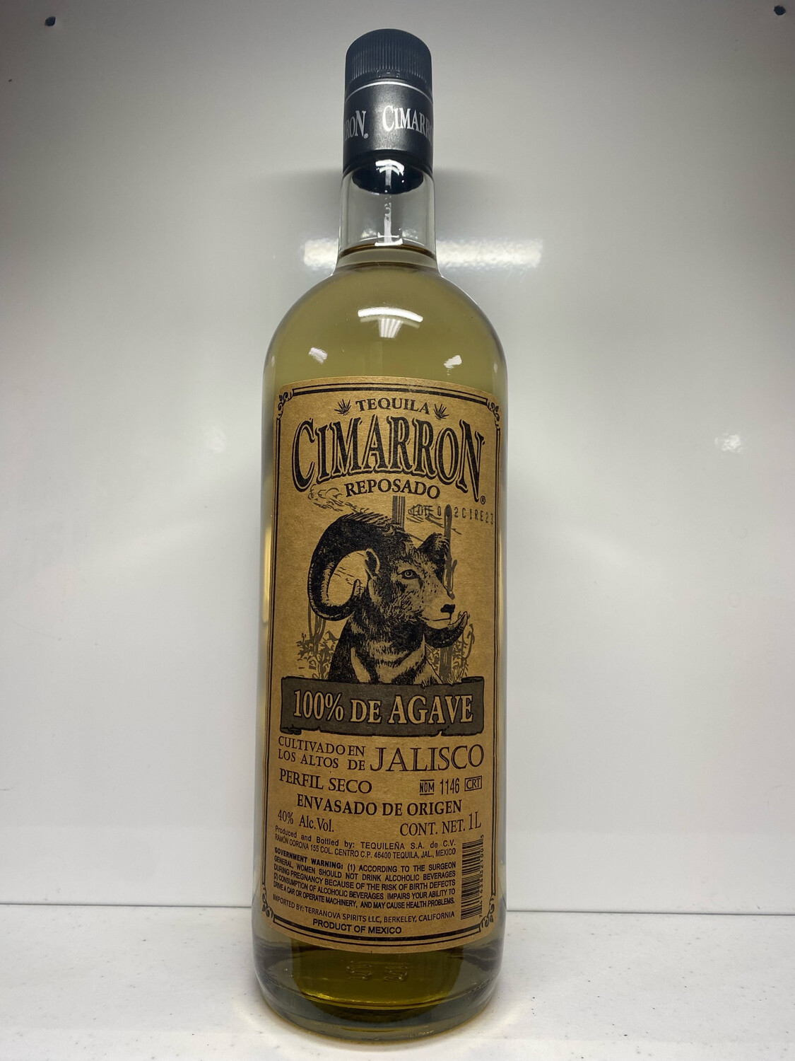 Cimarron Tequila Reposado 1L 