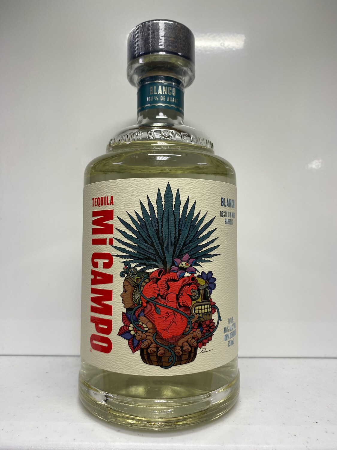 Mi Campo Tequila Blanco 750mL
