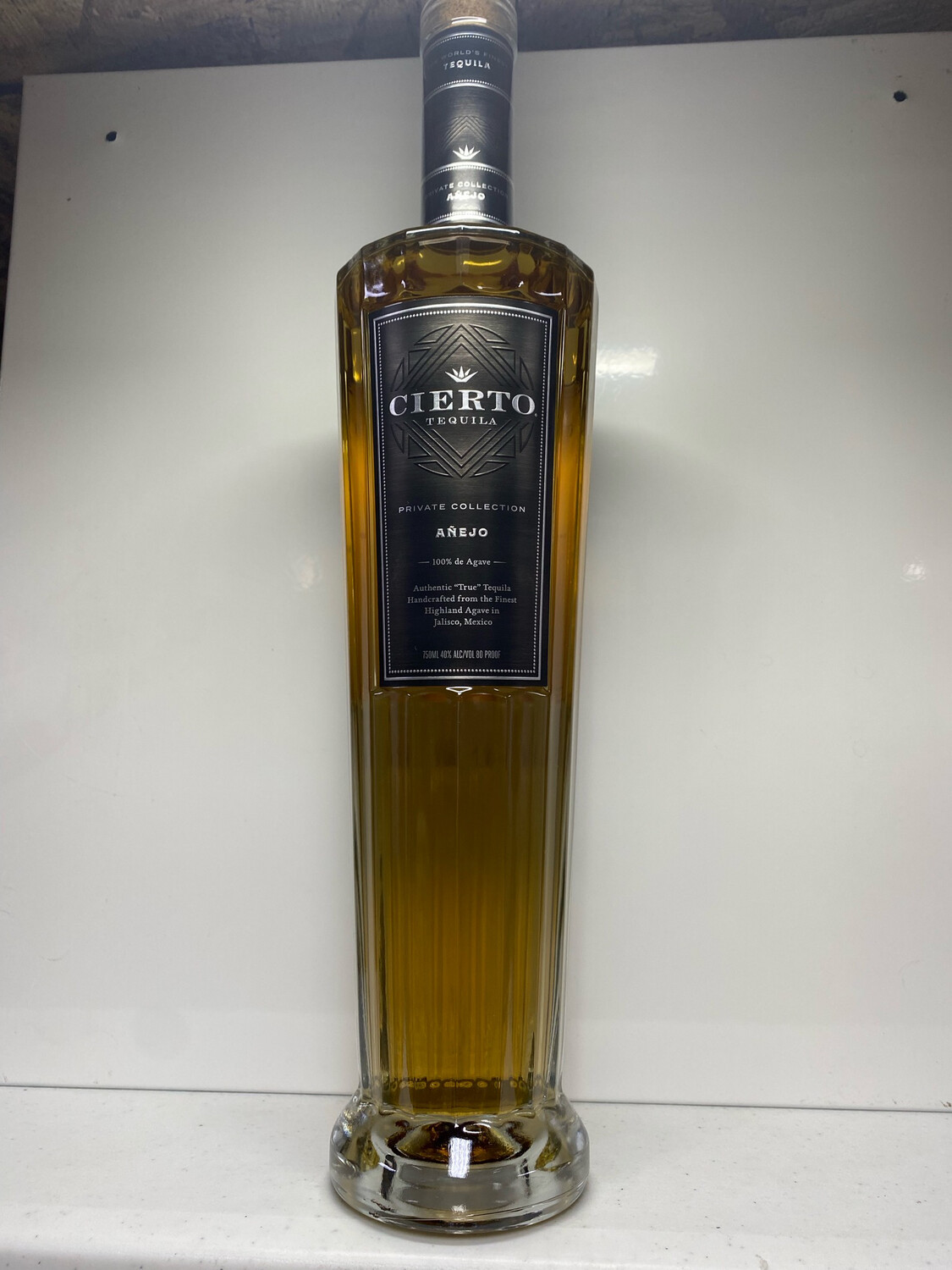 Cierto Tequila Añejo 750mL 