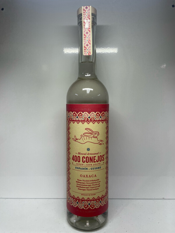 400 Conejos 750ml  (Espadín & Cuishe) mezcal