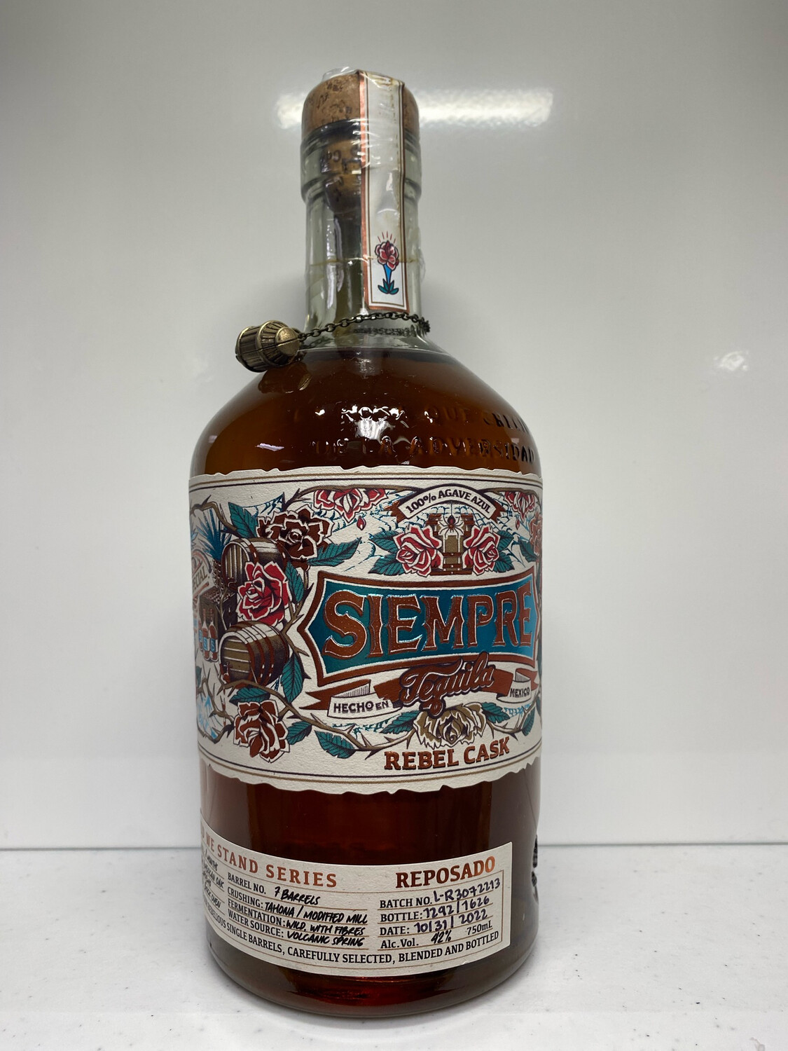 Siempre Tequila Reposado Rebel Cask 750mL
