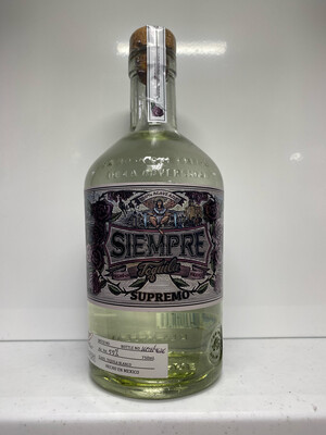 Siempre Tequila Blanco Supremo 750mL