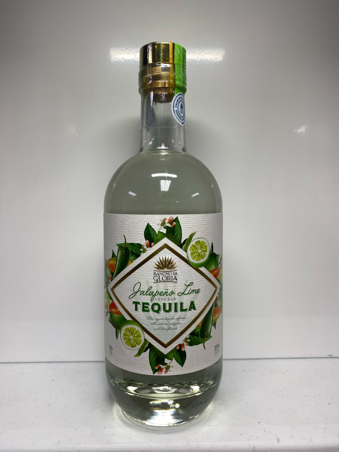 Rancho La Gloria Jalapeño Lime Infused Tequila 750mL