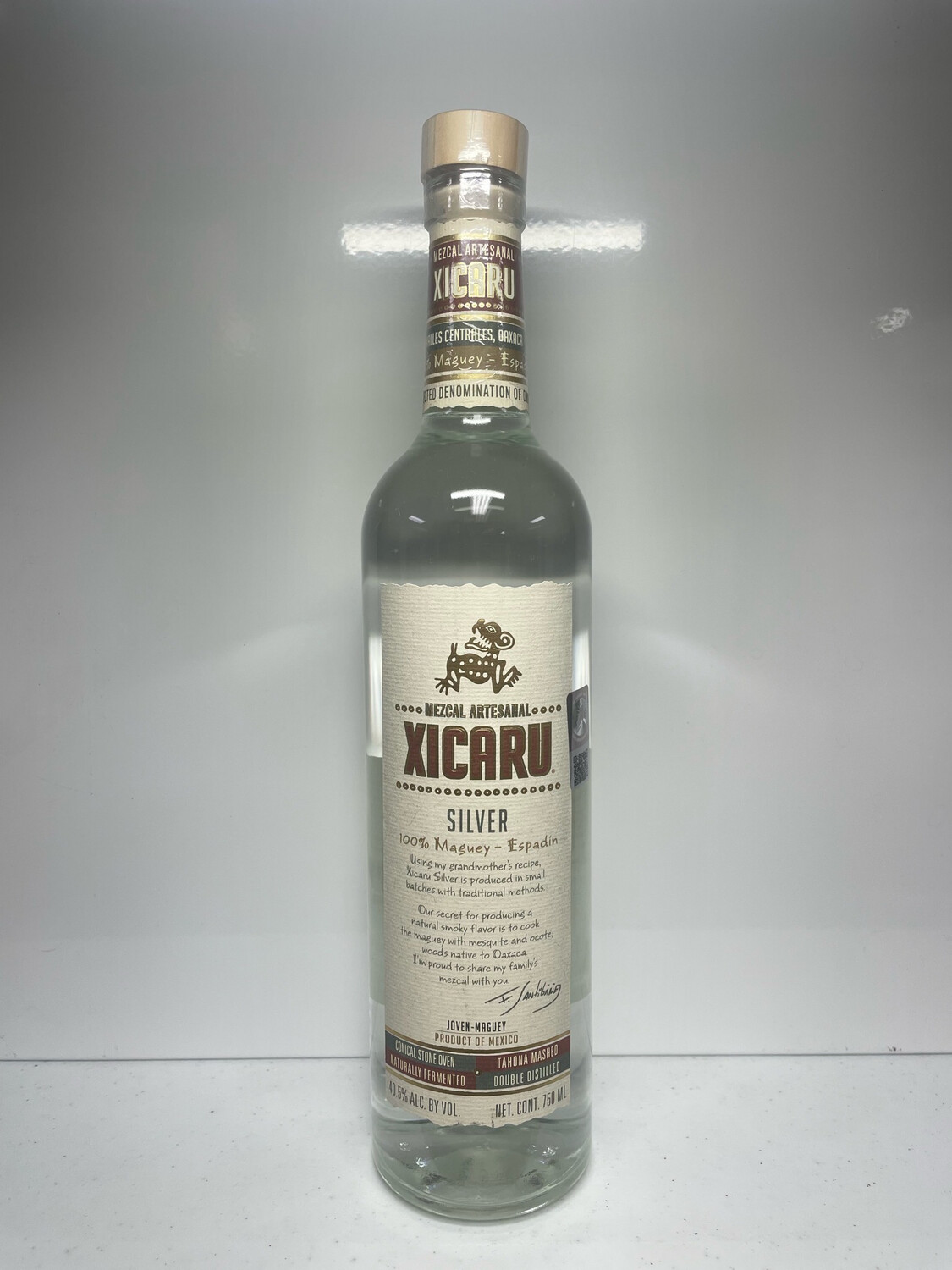 Xicaru Silver 750ml mezcal 