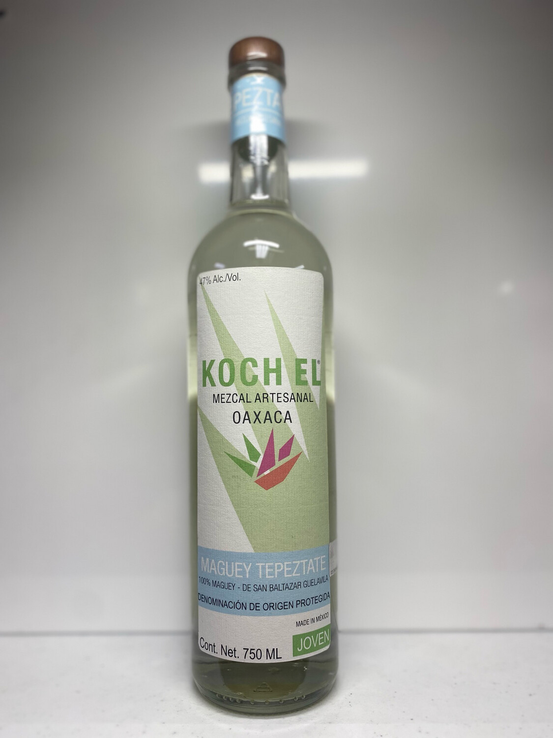 Koch El Mezcal Maguey Tepeztate Joven 750mL
