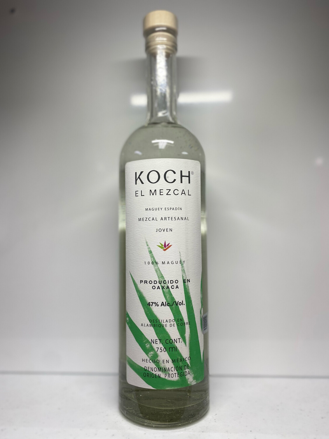 Koch El Mezcal Maguey Espadín Joven 750mL 