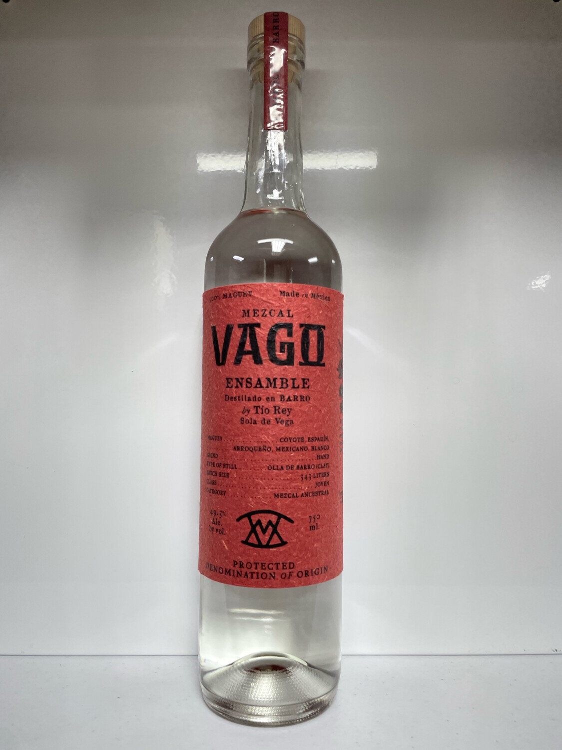 Vago Ensamble by Tío Rey Mezcal 750ml