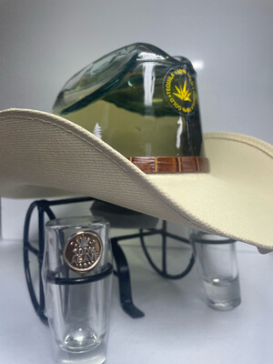 Sombrero Cowboy hat 1L tequila