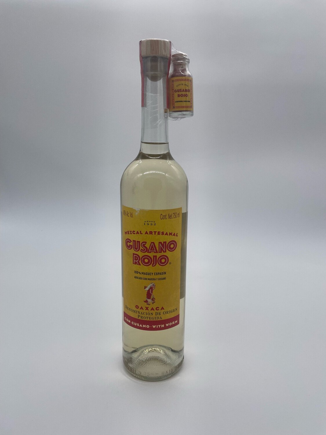 Gusano Rojo Mezcal 750ml 