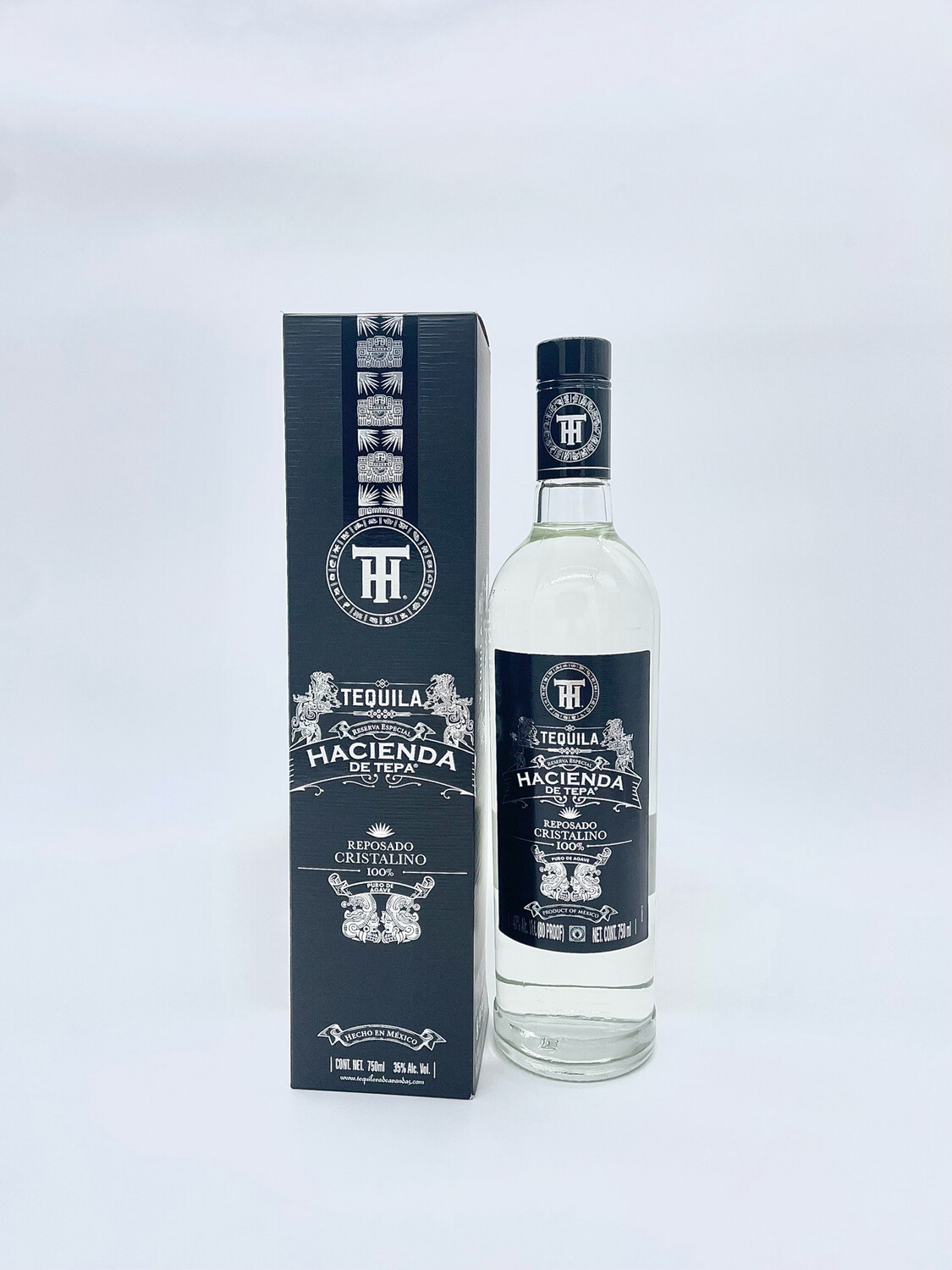 Hacienda De Tepa Reposado Cristalino 750ml