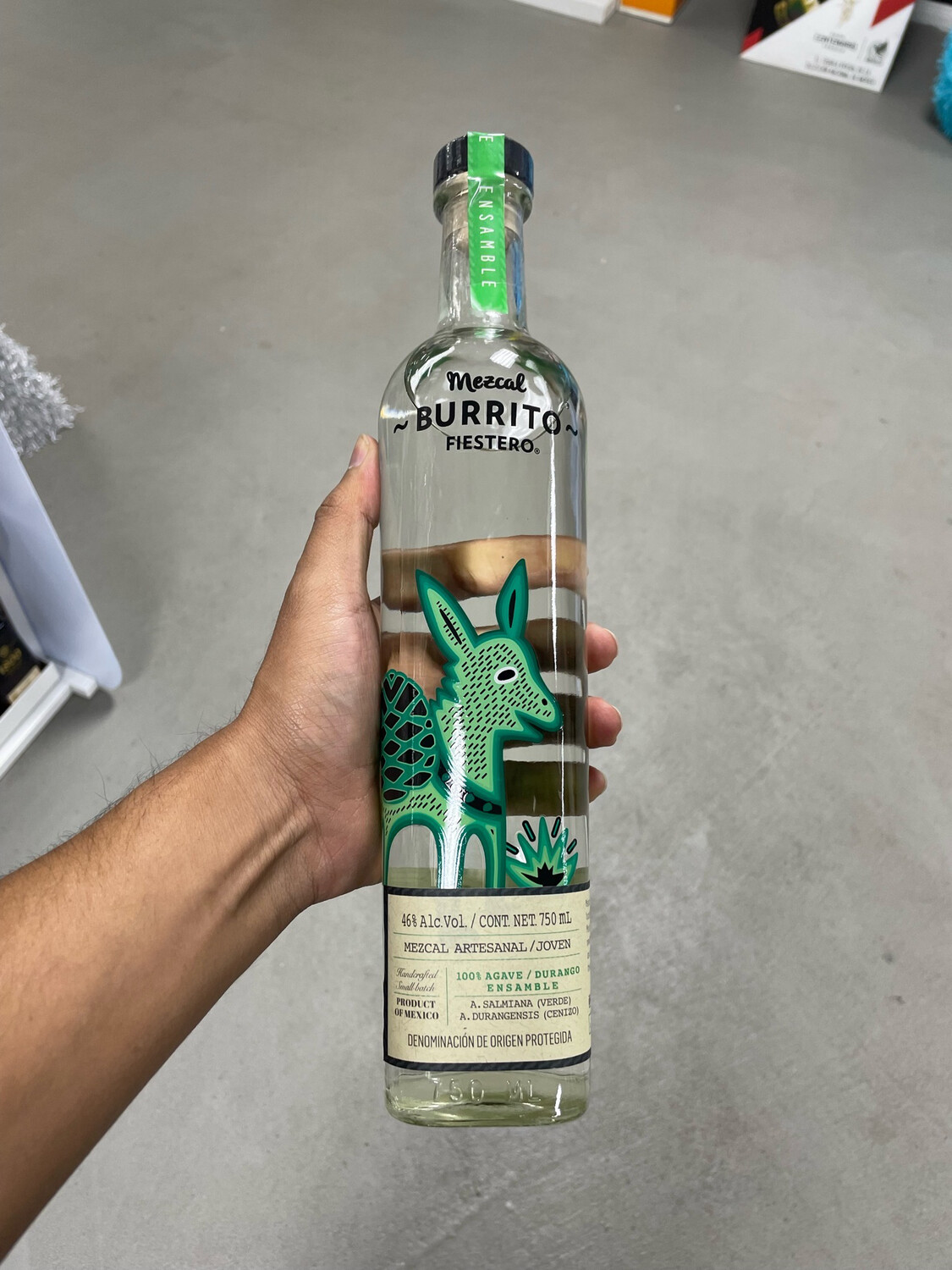 Burrito Fiestero Ensamble Mezcal 750ml 
