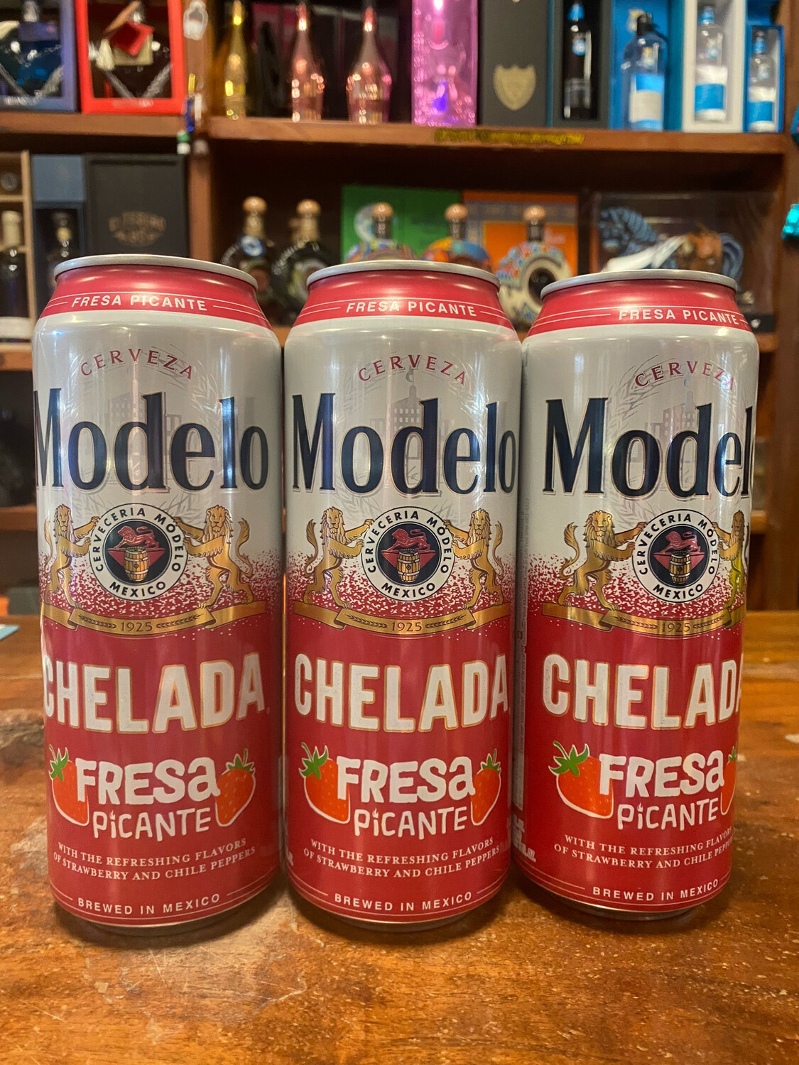 Modelo Chelada Fresa Picante 24oz 3 PK