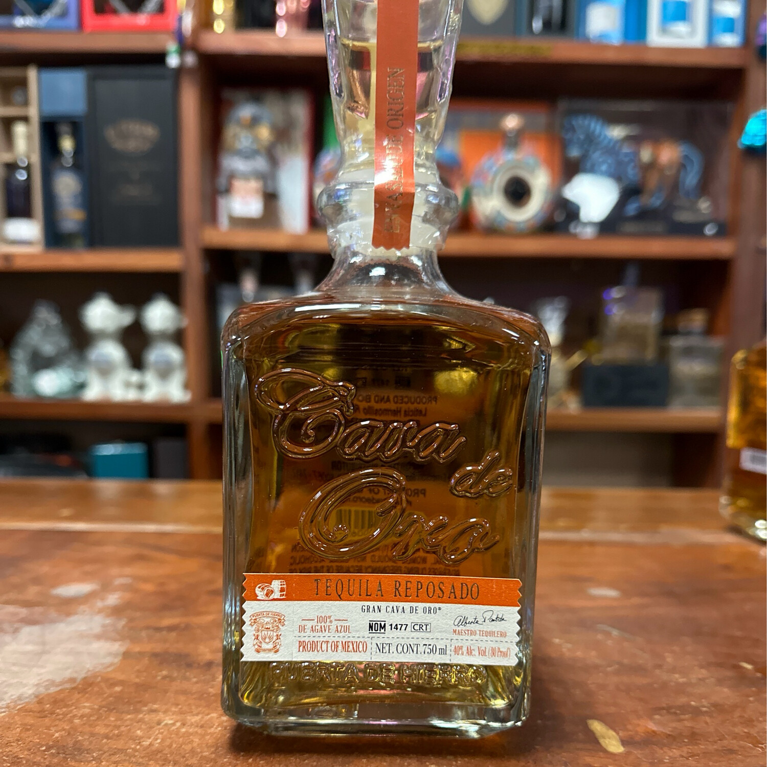 Cava de oro reposado