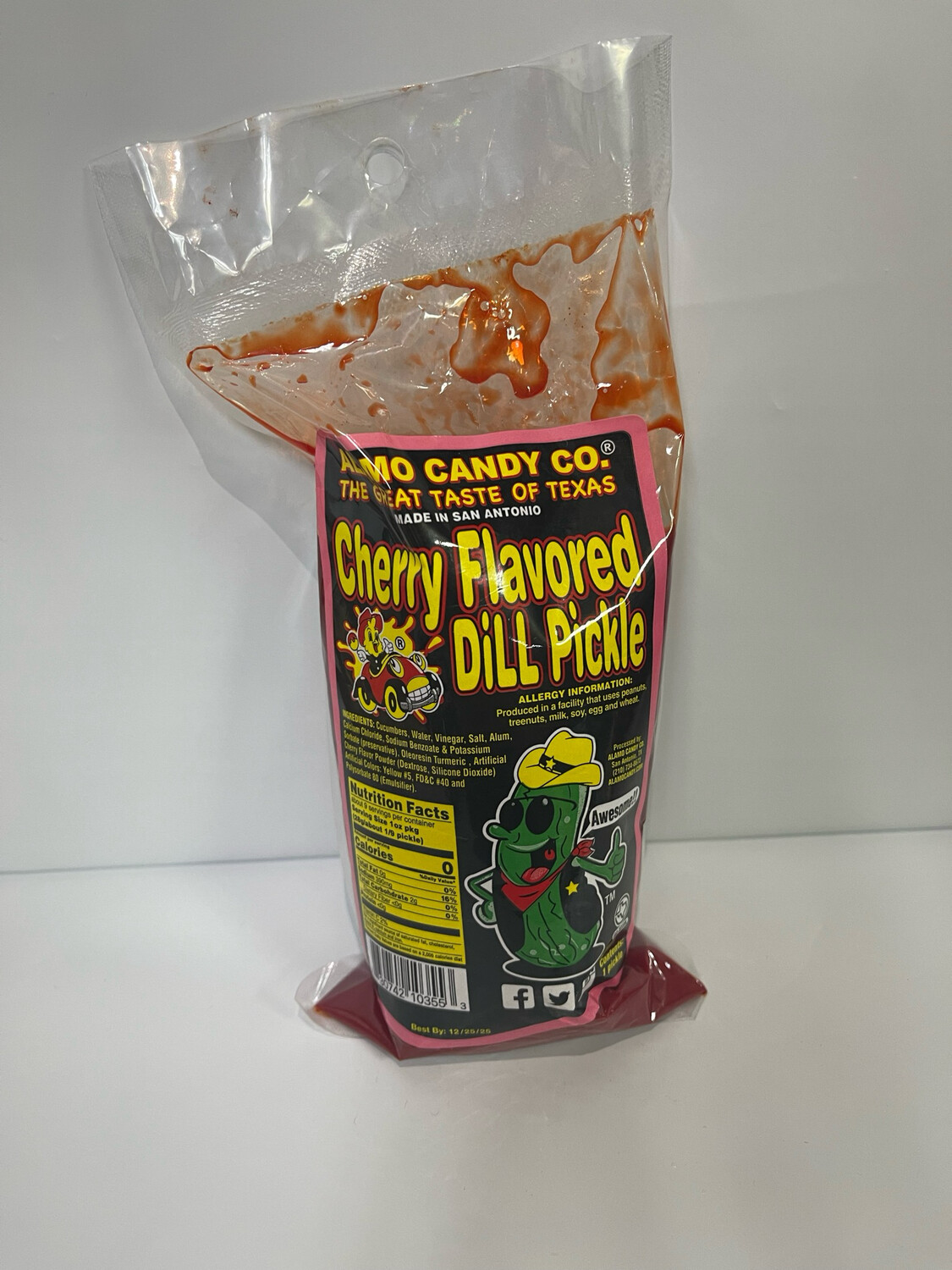 Big Tex Dill Pickle Cherry Flavored