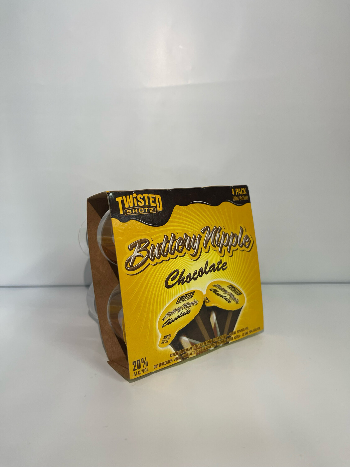 Butter Nipple Chocolate 4pk