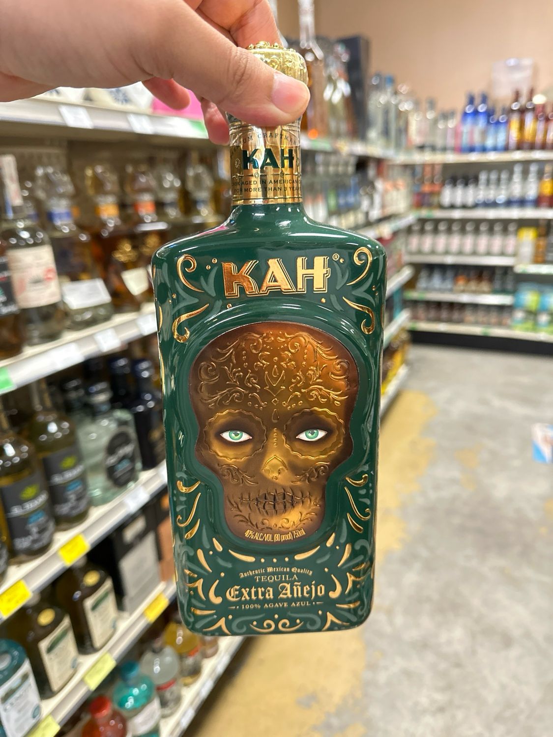 Kah tequila extra añejo 