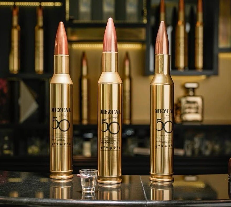 Shot bala 50 Mezcal 750ml