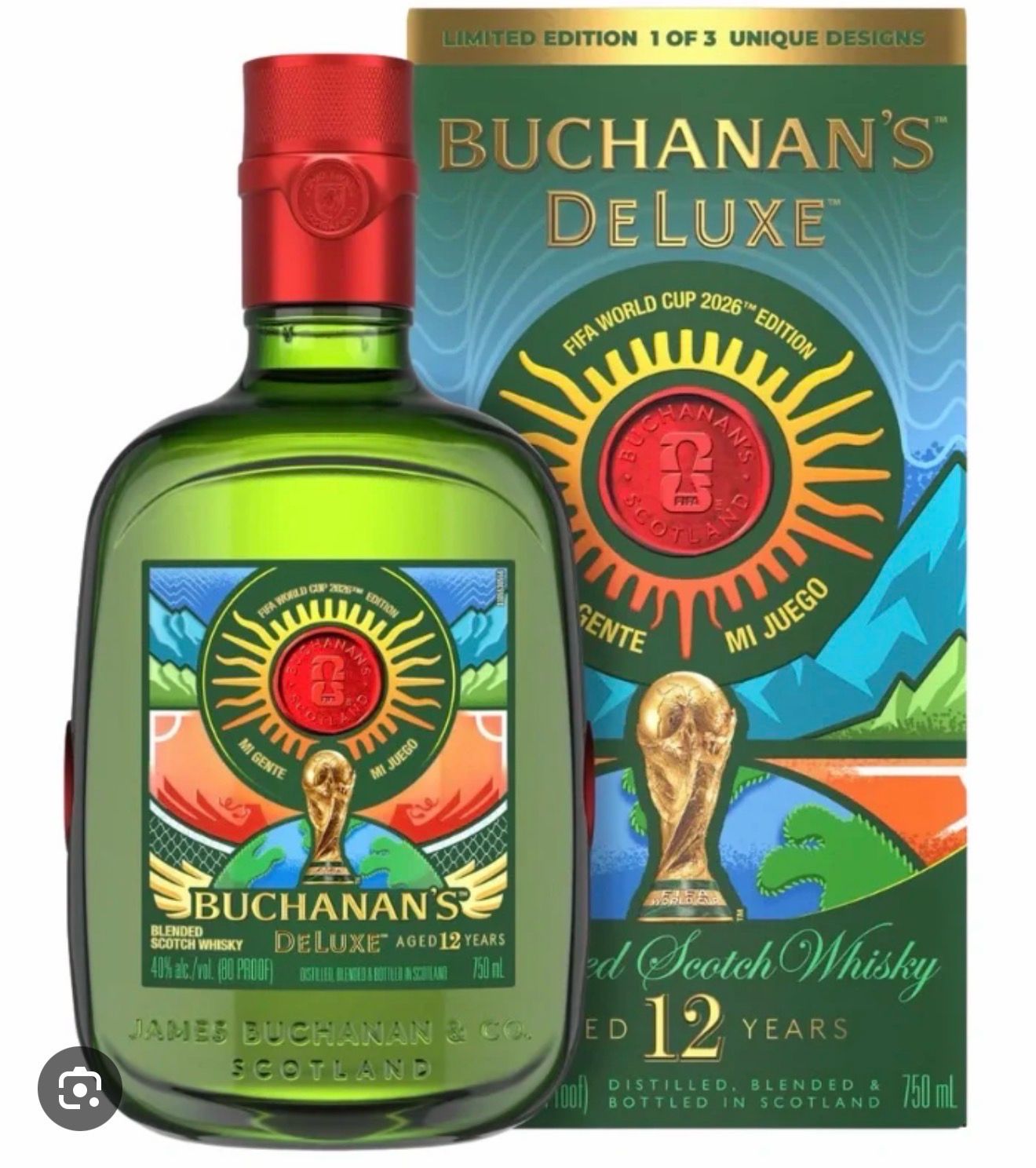 Buchanans 12’ Fifa edition 750ml 
