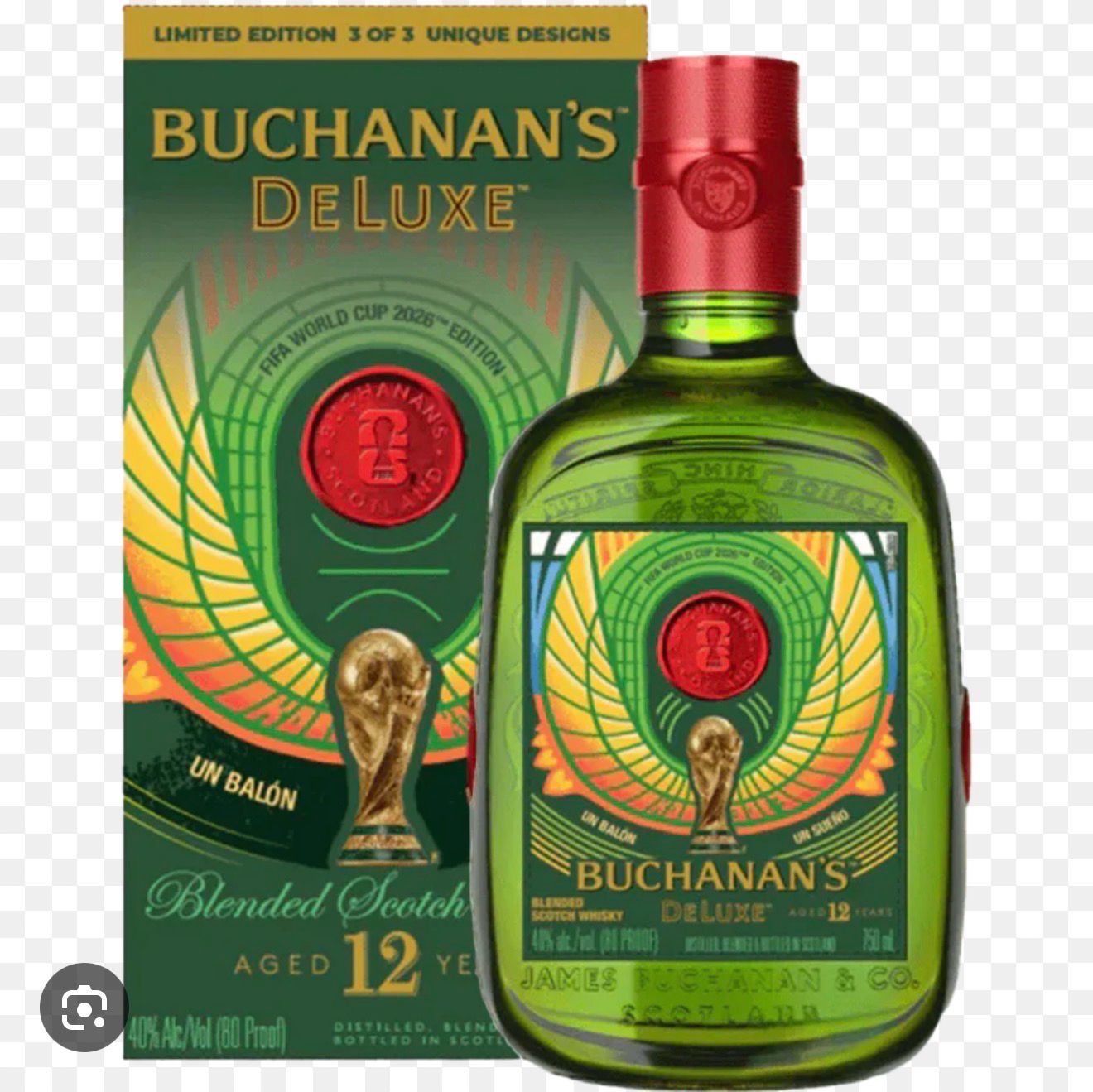 Buchanans 12’ fifa edition 750ml 