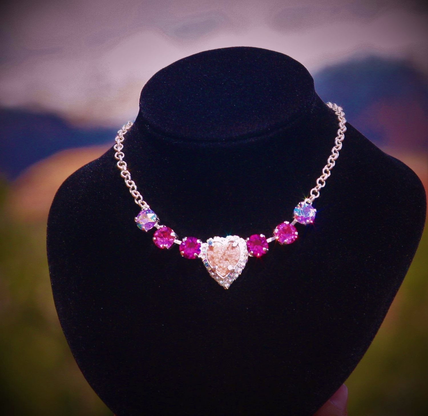 Sedona Hearts of Mother Earth Gaia/ Sophia Pink Ray Healer Priestess Divine LOVE $244.00/444.000 {Light Workers sale}