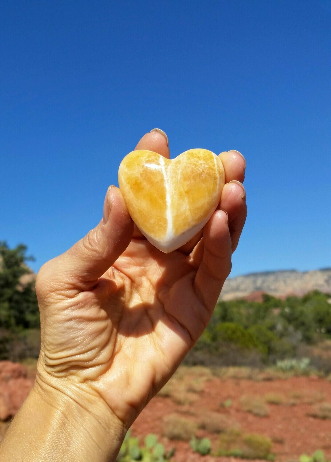33 Golden Ray of Christos  Sedona White Light Heart Crystal Universal Healer  LOVE & Miracles