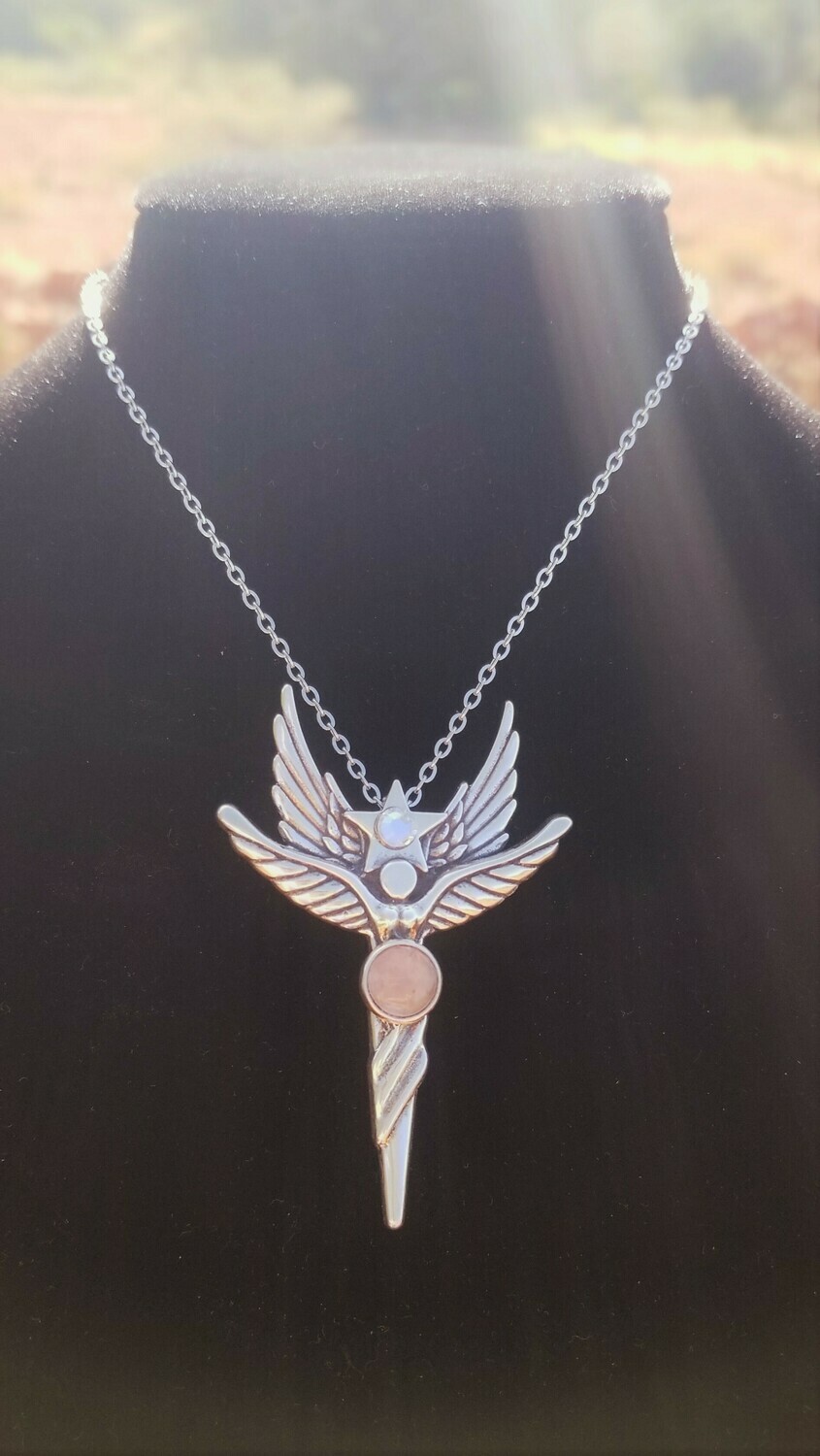 Sedona Angel Star Sterling Silver/ Sedona Nirvana Quartz crystal/Angel Retreat Sale $233.00/288.00
