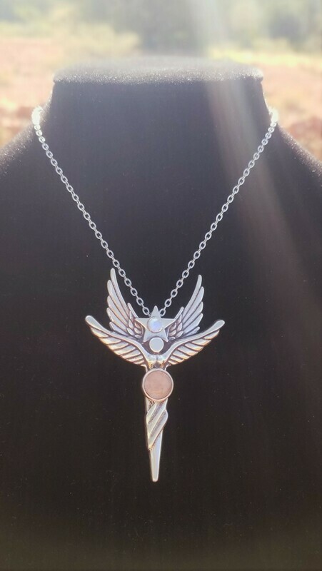 Sedona Angel Star Sterling Silver/ Sedona Nirvana Quartz crystal/Angel Retreat Sale $233.00/288.00