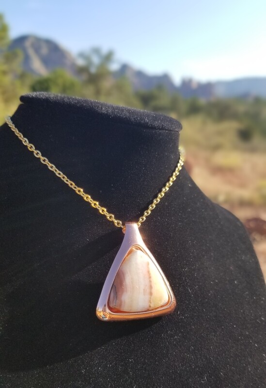 {Sedona Pyramid Power of Light}Sedona  Gold White light Crystal/$233/299.00