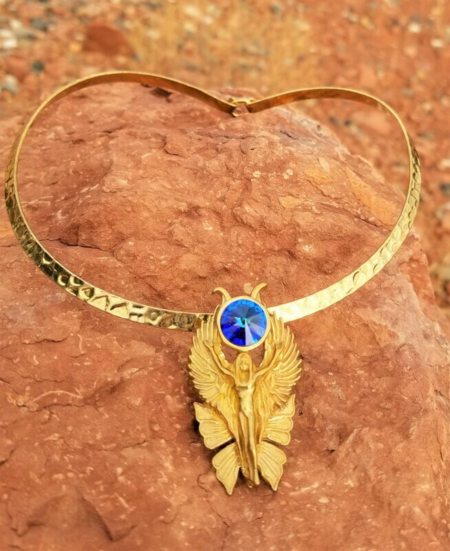 Gorgeous Gold "WA HE AH" Fairy Angel Goddess of Hathor Deva$233/$333 Retreat lockdown sale