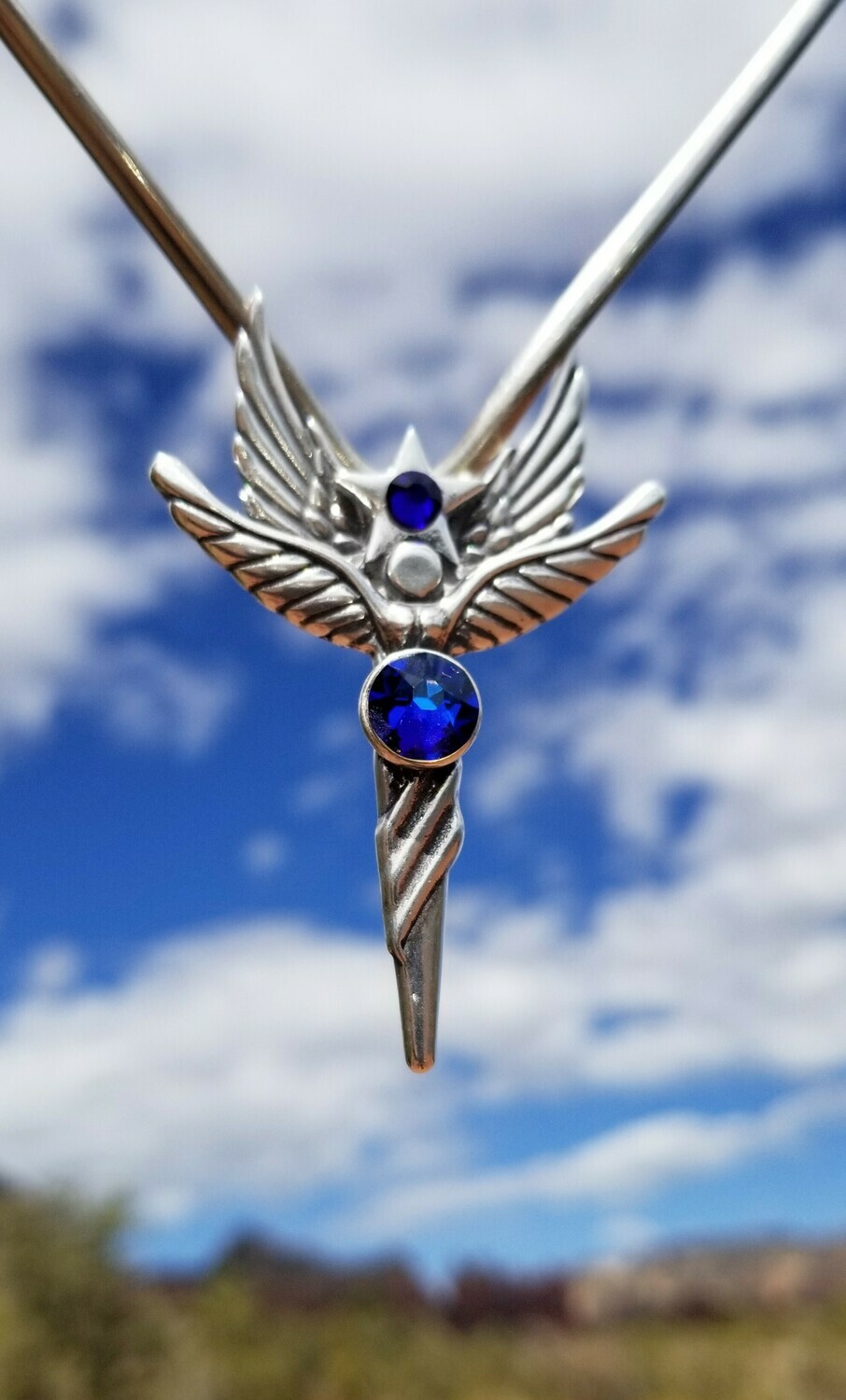 Beautiful Sedona Star Language of Light Angel/Blue Ray Angel $244.00
