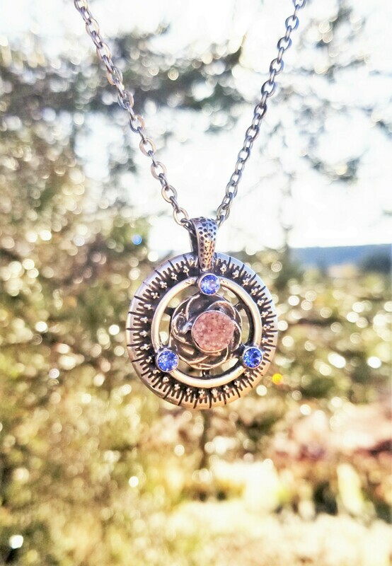 Crystalline Divine Brain/Quantum Frequency Harmonizer Pendant Sale/$344/$388.00 retreat Sale