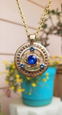 Heavenly Blue Star Beauty Frequency/Universal Frequency Harmonizer Pendant Sale 288.00/$313