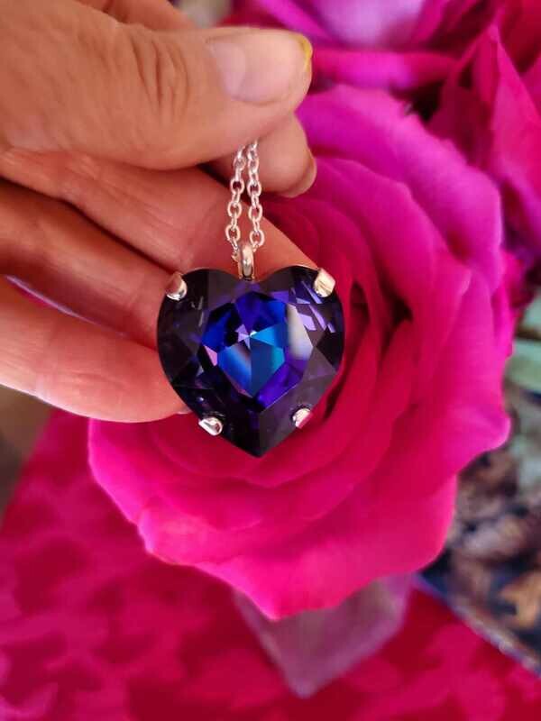 Violet Blue Ray Heart Radiance Transformation $188.00