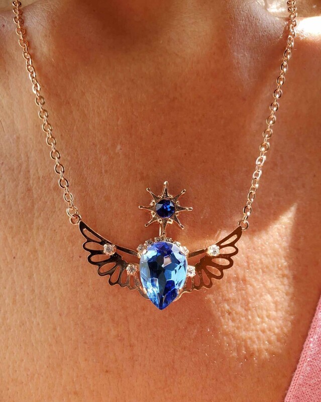{55} Gorgeous Blue Ray Star Tribes of Archangel Michael/ Radiant Codes Pendant $288.00