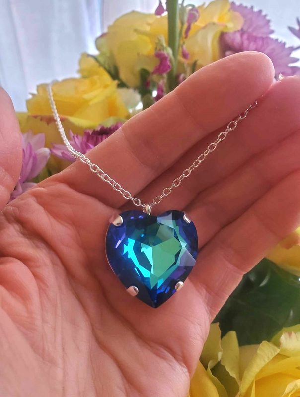 Radiant Blue Ray Heart Radiance $188.00