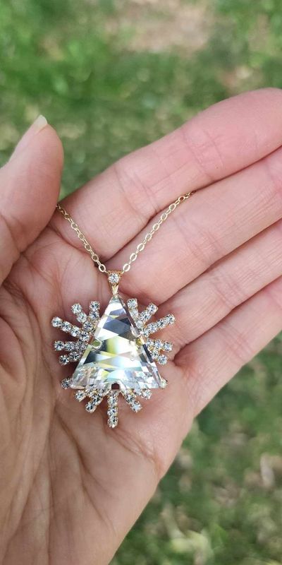 Gold in White Light {Exquisite Radiant Pyramid of Light} /Peace &333.00