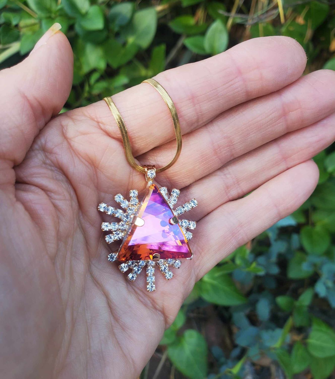 Gold Astra Pink Resurrection Flame {Exquisite Radiant Pyramid of Light} $333.00