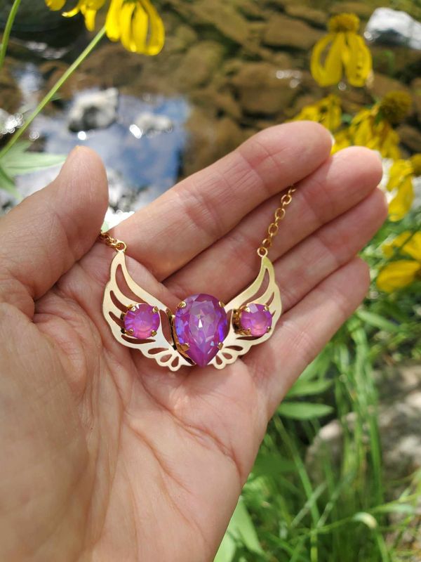 Sacred & Beautiful Gold New Holy Octave Divine Feminine Power} Angels of Sophia/ Radiant Codes Pendant Angel Sale $244.00/$333.00