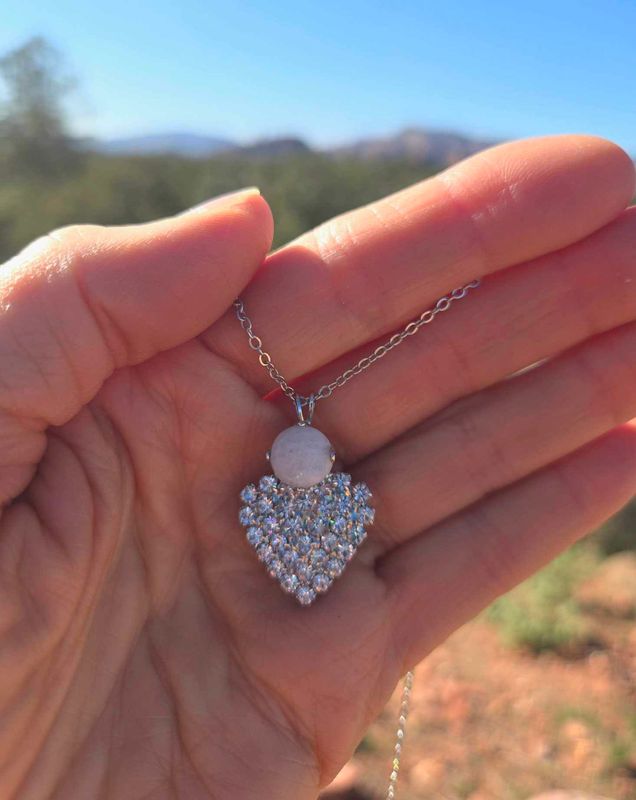 Sedona White light Singing Crystal Heart LOVE (Crystal City of Light)