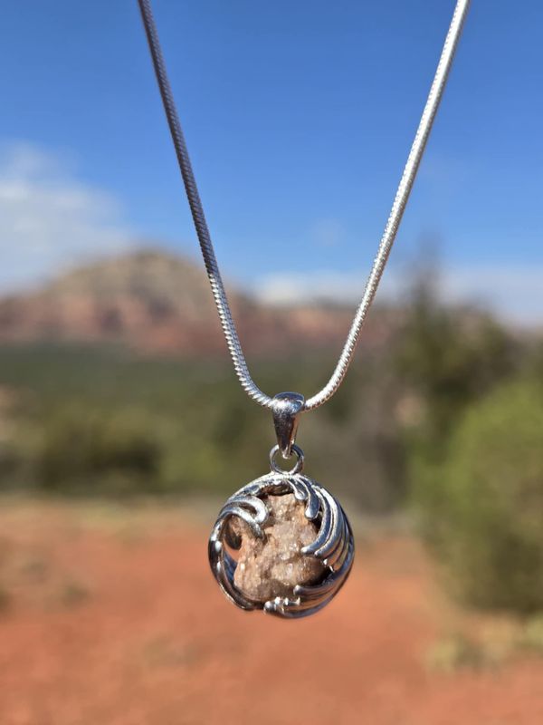 Silver Sedona Star Family Druzy Quartz (Crystal City of Light)