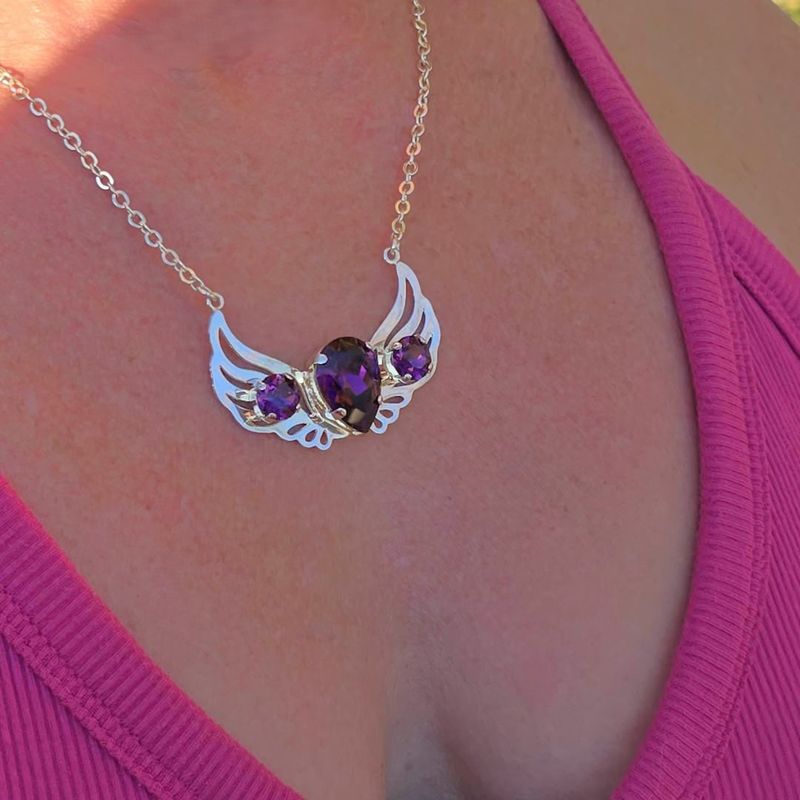 Beautiful Violet Flame Angels Radiant Codes Pendant Angel Sale $288.00/$333.00 Beautiful Violet Flame Angels Radiant Codes Pendant Angel Sale $288.00/$333.00