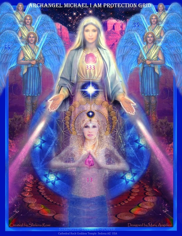 Archangel Michael I am Protection Grid ~ download activator retreat sale 11.00/15.00