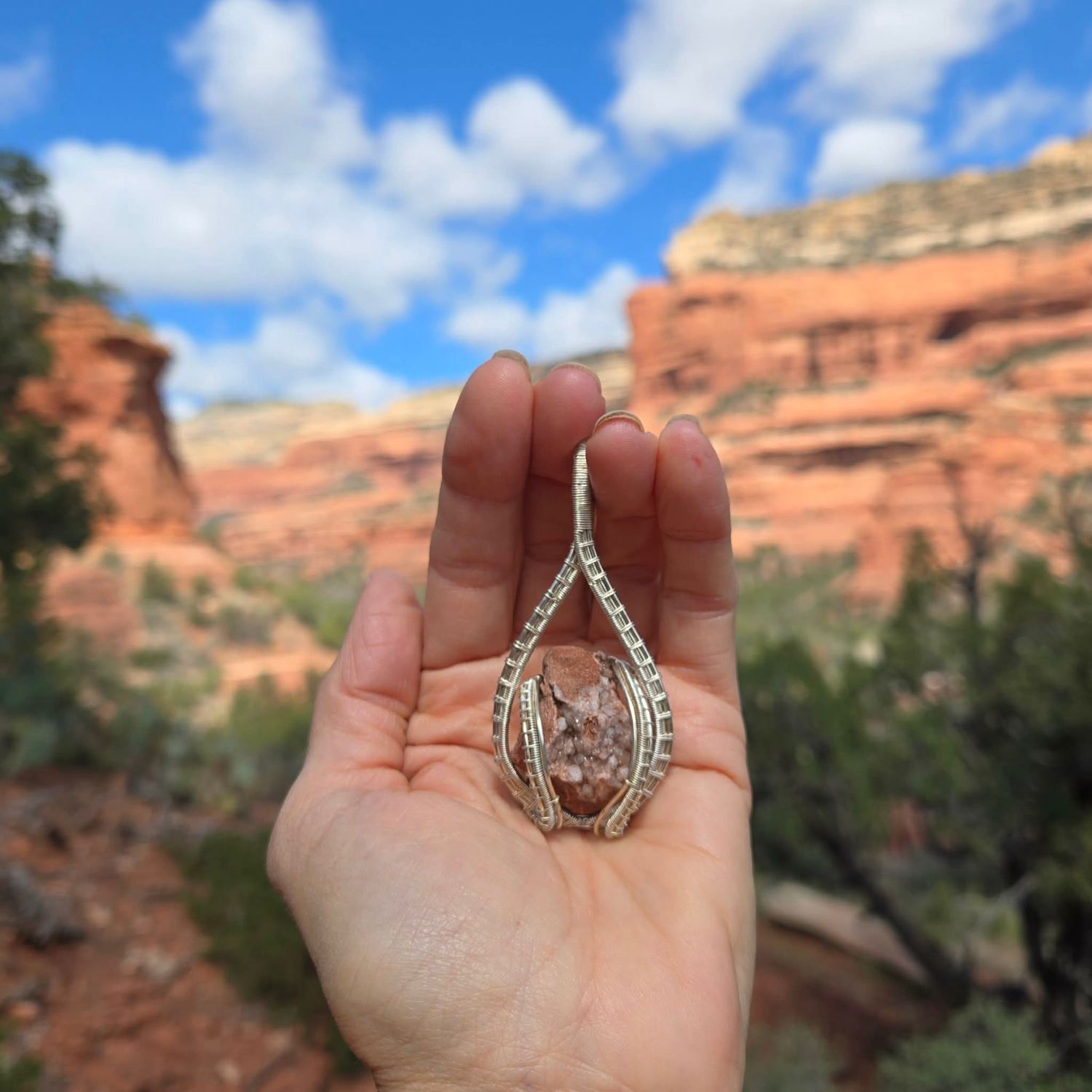 Powerful "Atlantean Feminine  SHAMAN  Vortex Stone "Shamanka"  Sedona Star Family Druzy Quartz "—Star Traveler"  (Crystal City of Light) Steward