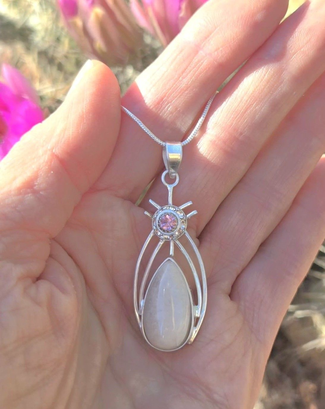 Beautiful! (Sedona's White Light Singing Vortex Crystal)—"The Cathedral"  Atlantean Temple Priestess:  (Crystal City of Light)