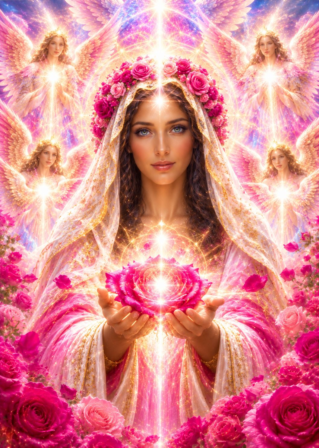 ANGEL Encounter Zoom Group:  Healing,  Intensive - Activation Attunement - Upgrades - Teaching  (Seraphims with Mother Mary Rose Ray