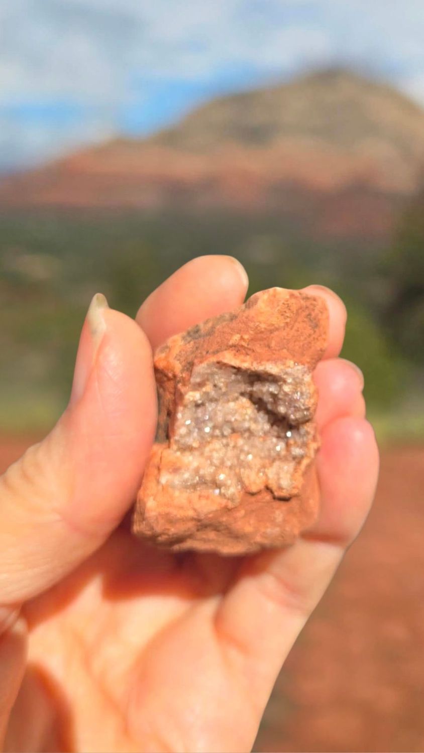 Archangel Micheal: Sedona Star Family Vortex Druzy Quartz: Anceint Healing: Crystal City of Light) Steward